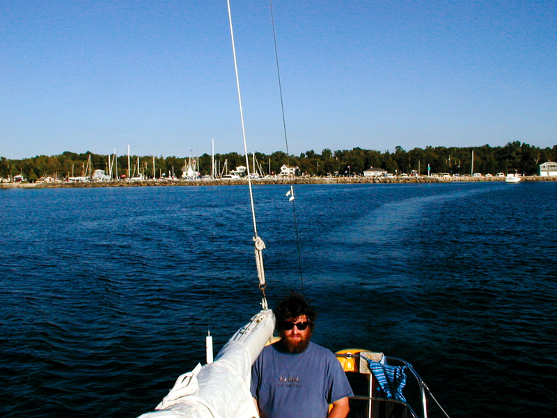 S Sailing from Sister Bay