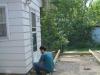 Ben attaches the Joists