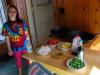 Thais judging the spicyness of Avo's Curry.