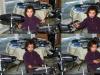 Maya at the drums.